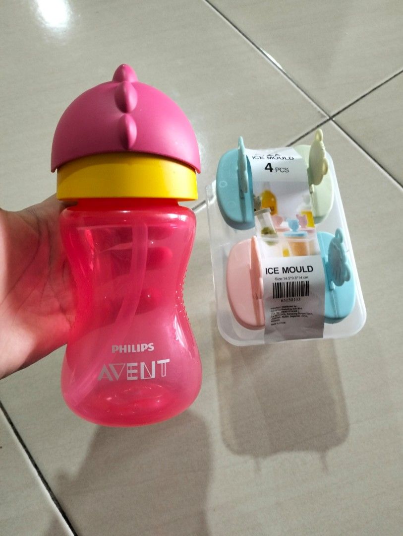 10oz Philips Avent straw cup bottle Babies Kids Nursing