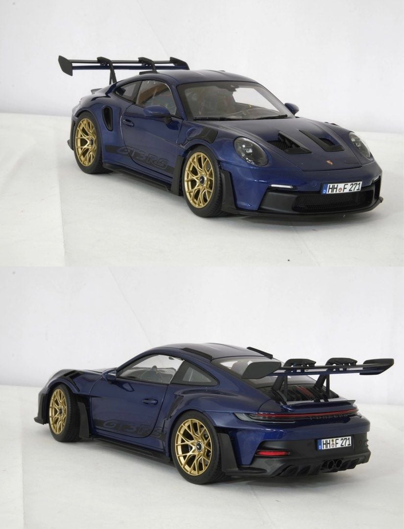1/18 Norev Porsche 992 GT3 RS (full opening diecast) - White