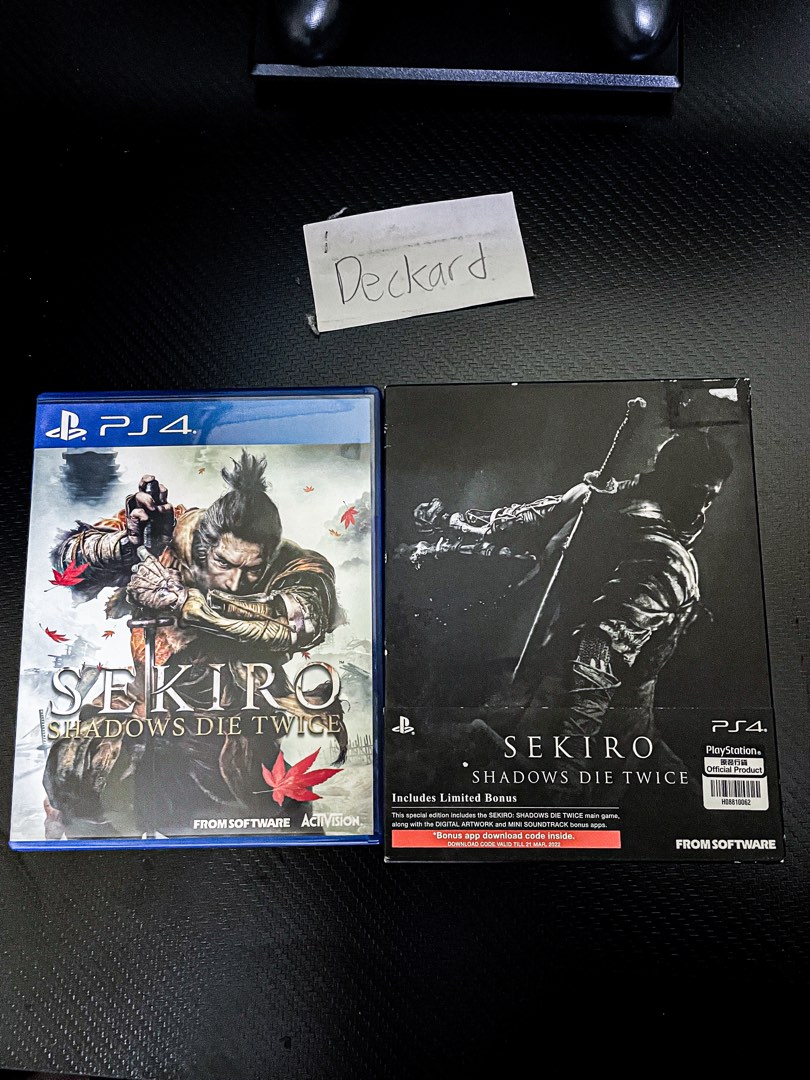 Sekiro shadows die twice sale ps4 store