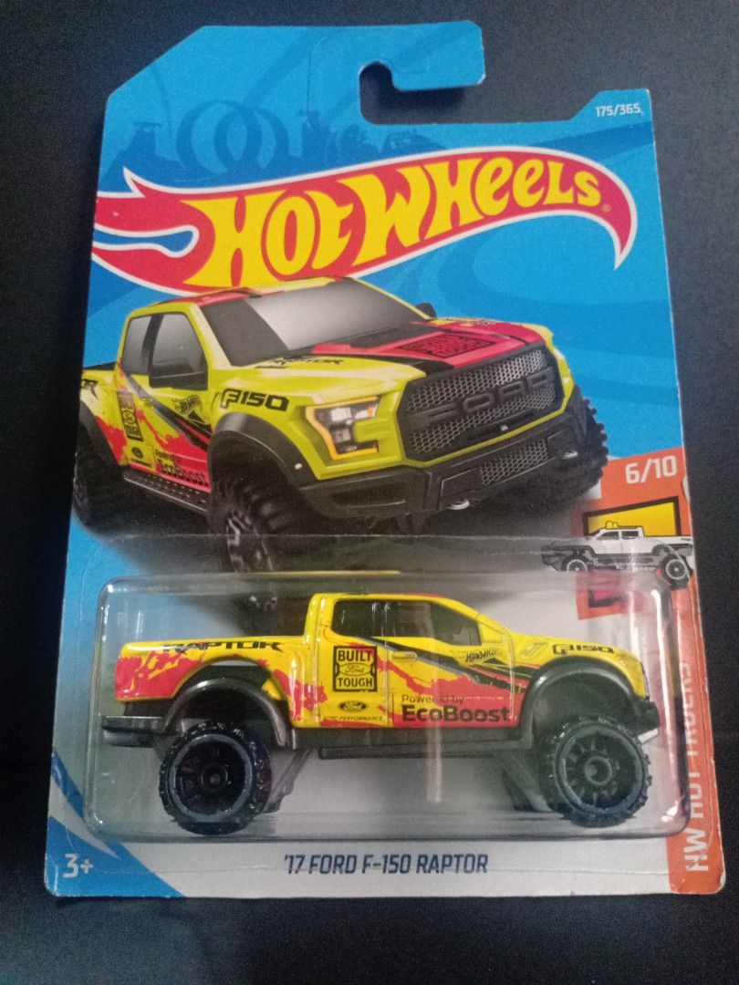 Ford raptor hot wheels 2018 top
