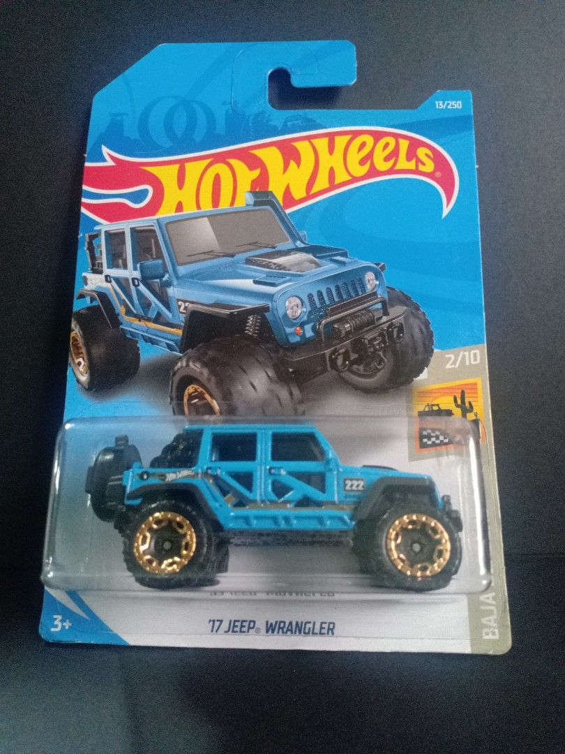 17 Jeep Wrangler Light BLUE Hot Wheels Baja Blazers Mini Collection 2019 2 10 222 FYB94 013 250 Hobbies Toys Toys Games on Carousell