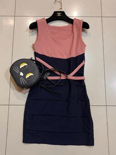 33.韓版氣質修身洋裝M $150