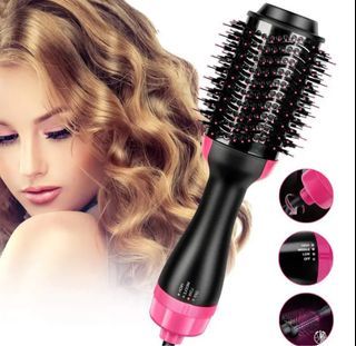 3 in 1 Hair Dryer and Volumizer Hot Air Brush Electricty Brush Dryer