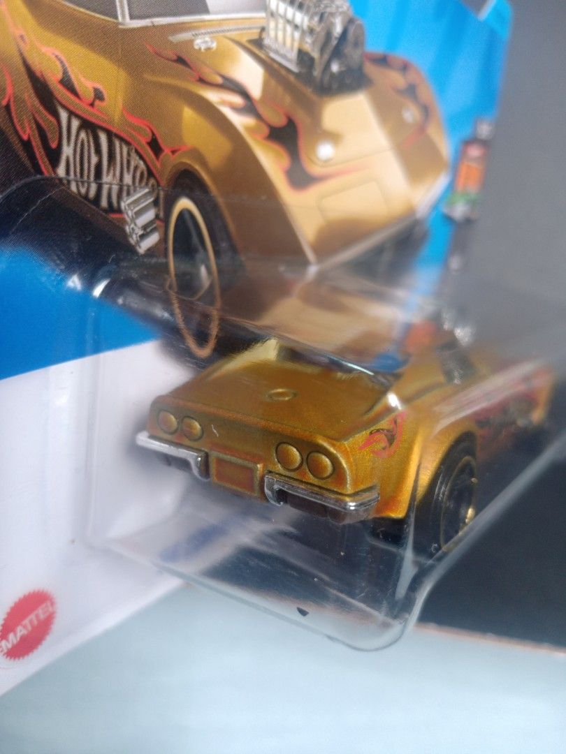 68 Corvette - Gas Monkey Garage 2023 Short cards Matte GOLD Hot Wheels®  Dream Garage Mini Collection (2023) 5/5 HKH23 139/250, Hobbies & Toys, Toys  & Games on Carousell