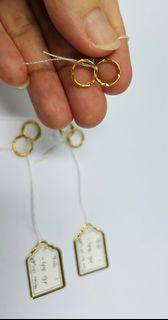 916 Gold Earrings