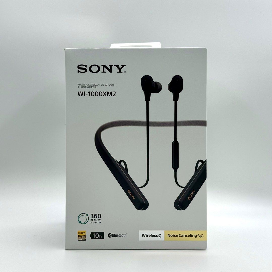 99%新][水貨] SONY WI-1000X M2 無線降噪入耳式耳機, 音響器材