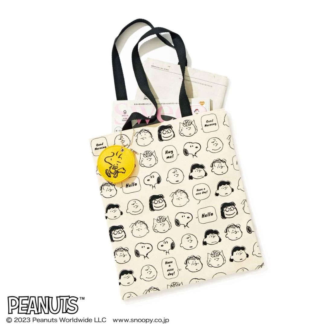 Peanuts Snoopy Balloon Tote Bag 海外 即決-