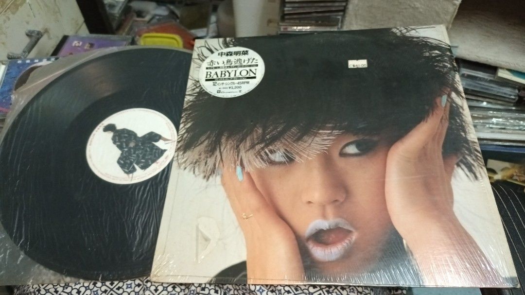 AKAITORI NIGETA 中森明菜 LP｜邦楽 