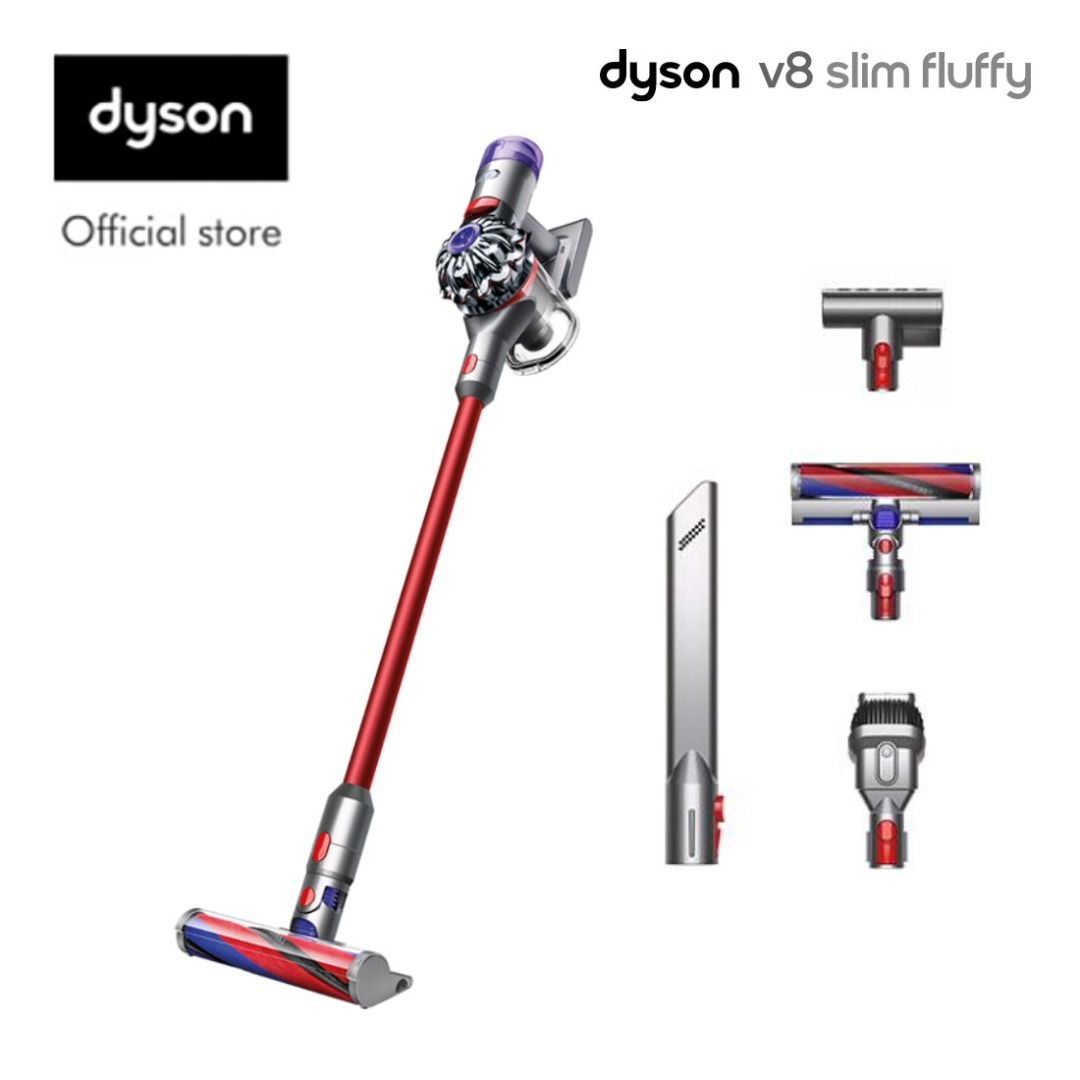 全新行貨) Dyson V8 Slim Fluffy 輕巧宜立式吸塵機, 家庭電器, 吸塵機