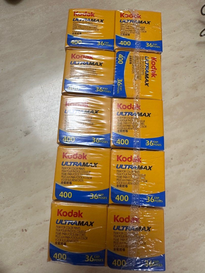 柯達Kodak Ultramax 400 GC400 彩色負片(2025年3月到期), 攝影器材