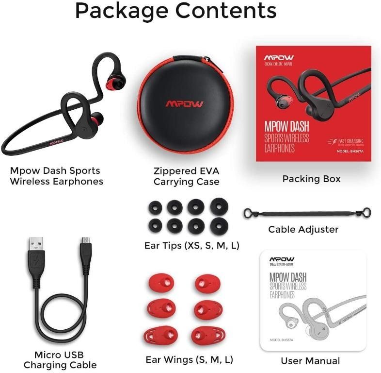 Mpow dash bluetooth headphones deals