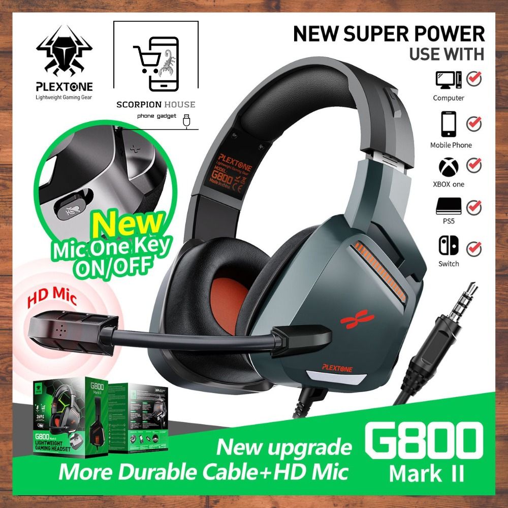 Super bass hd gaming headphones clearance