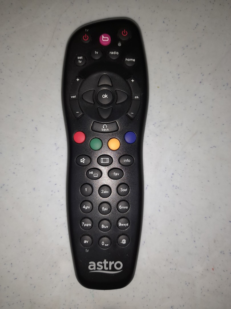 Original Remote Control for Astro Beyond PVR Decoder (new), Everything ...