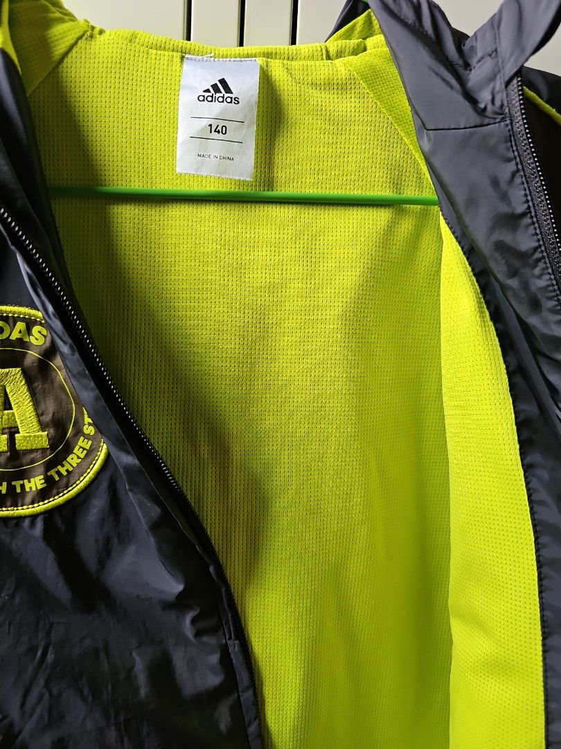 Adidas youth windbreaker top
