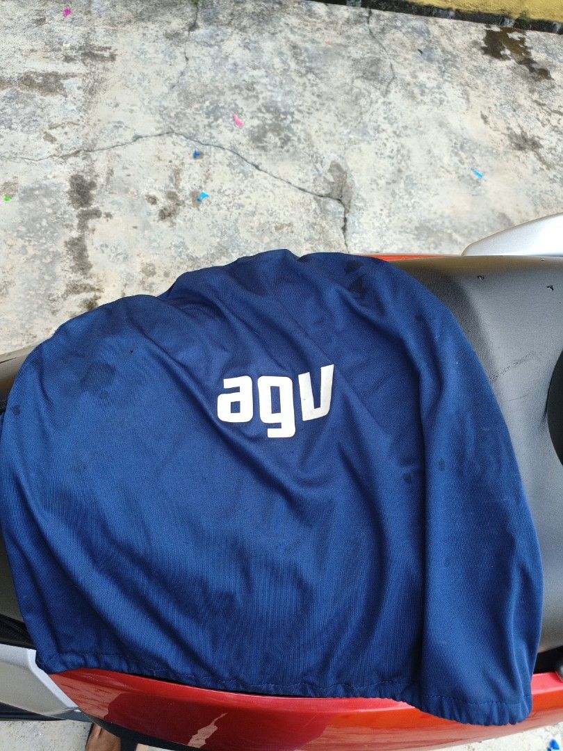 AGV K3 SV gold chromatic visor, Auto Accessories on Carousell