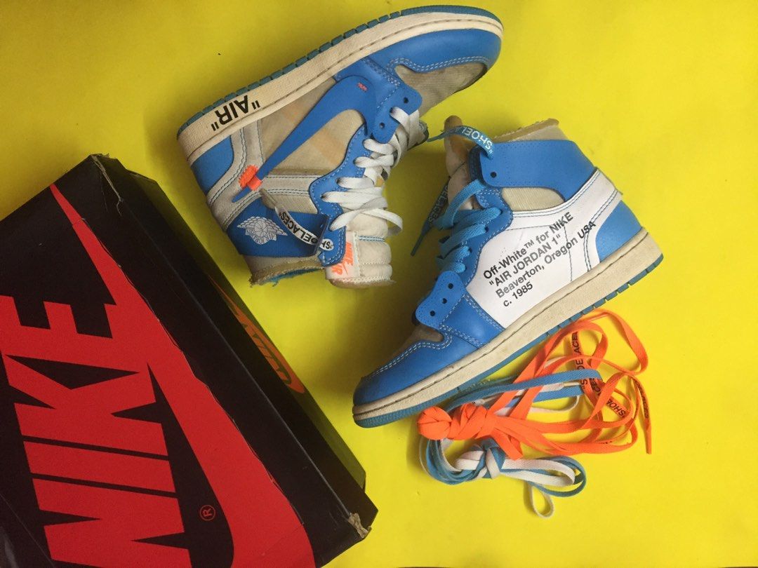 Unboxing off white jordan 1 online