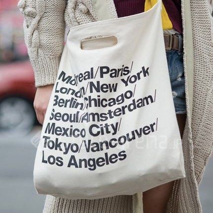 American Apparel cities canvas sling bag Women s Fashion Bags Wallets Cross body Bags on Carousell
