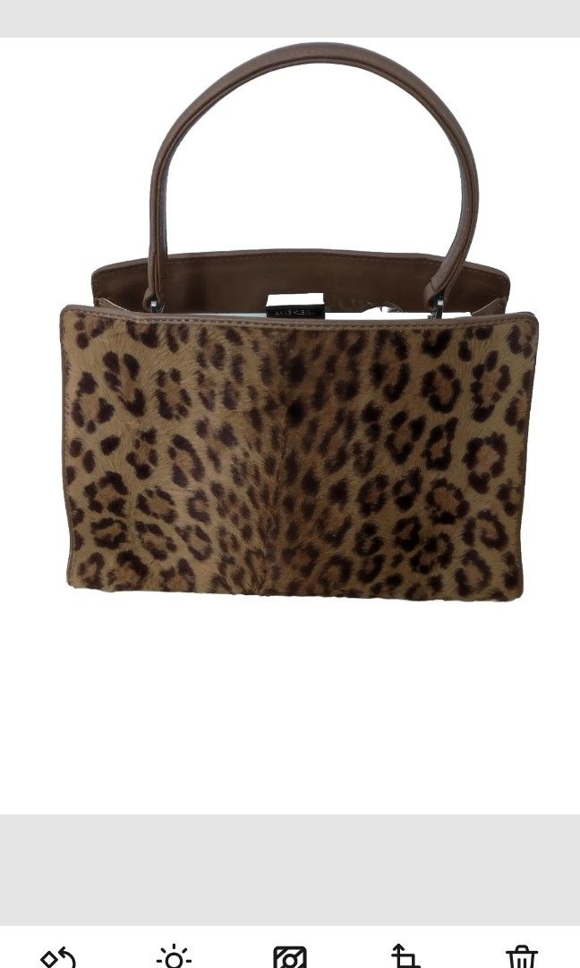 Anne klein leopard purse clearance