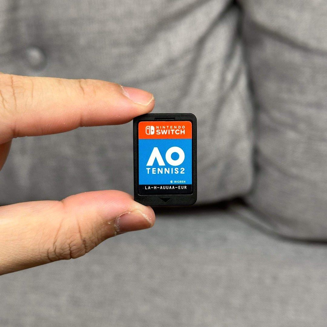 AO Tennis 2 switch game, Video Gaming, Video Games, Nintendo on Carousell