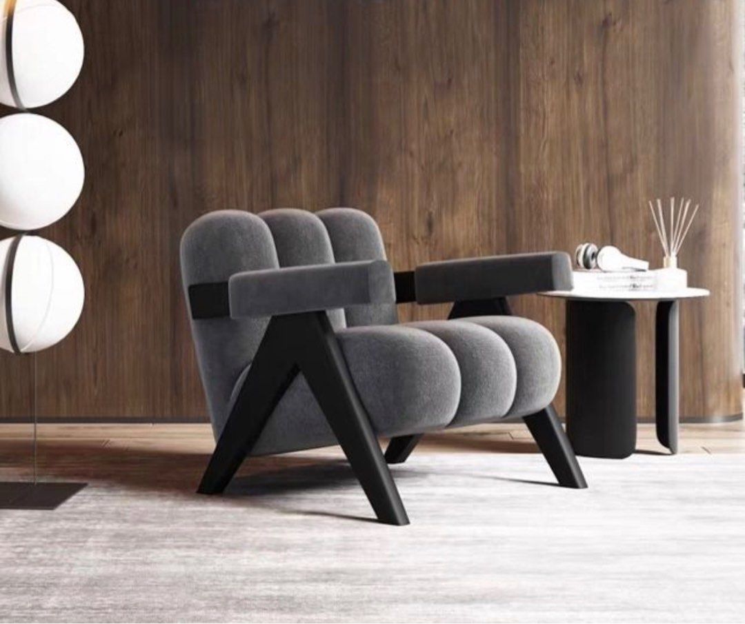 APO Modern Lounge Chair, Furniture & Home Living, Furniture, Chairs on ...