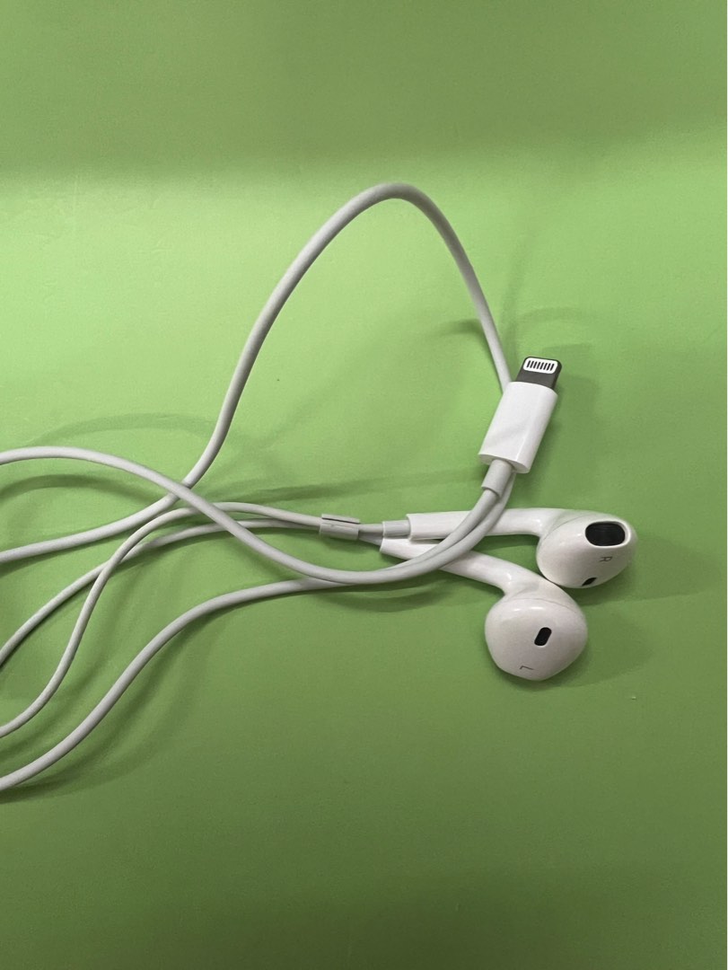 Apple wired earphones audio earphones on carousell