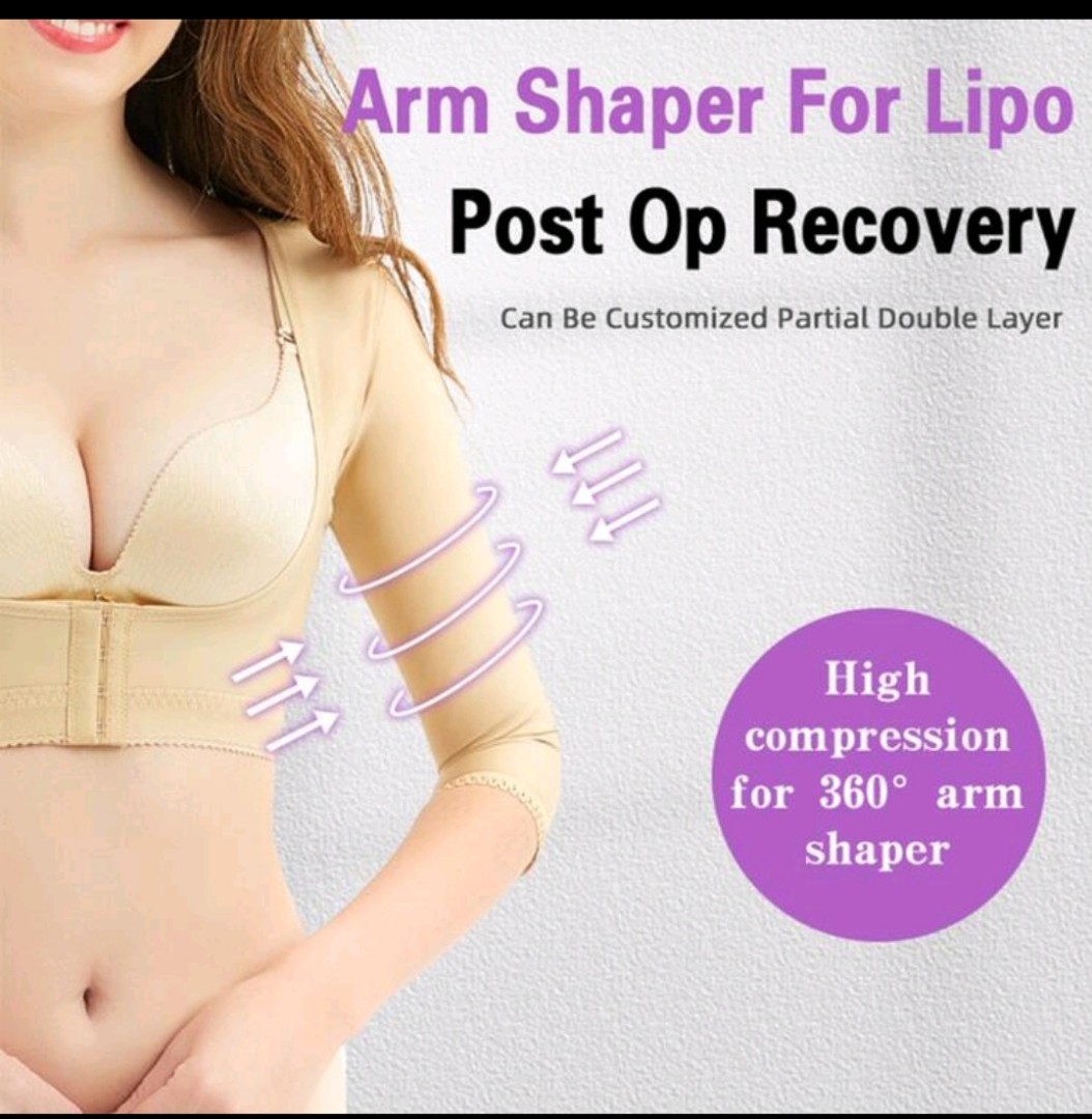 Womens Lipction Compression Seamless Arm Shaper For Postpartum