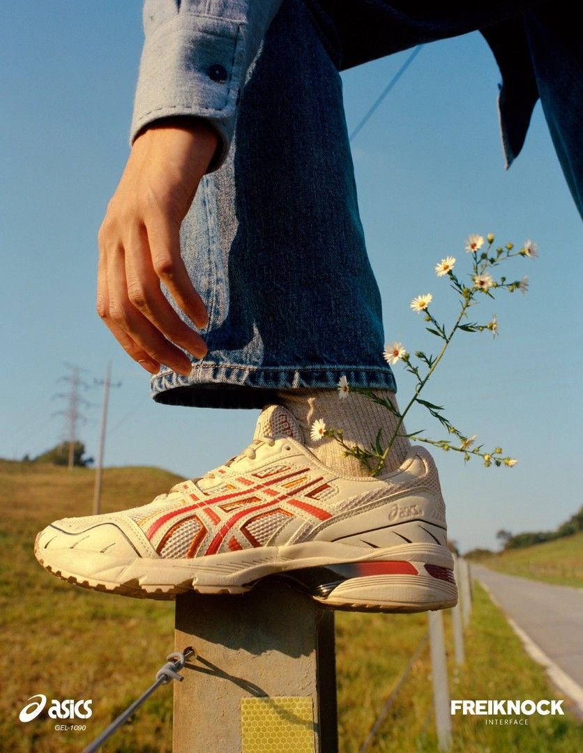 Asics bianche clearance