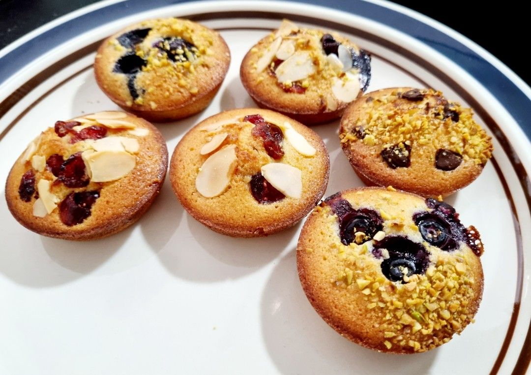 Assorted Friands (Almond cake), Food & Drinks, Homemade Bakes on Carousell