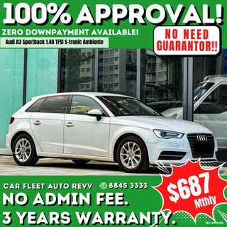 Audi A3 Sportback 1.4 TFSI S-tronic Ambiente (A)