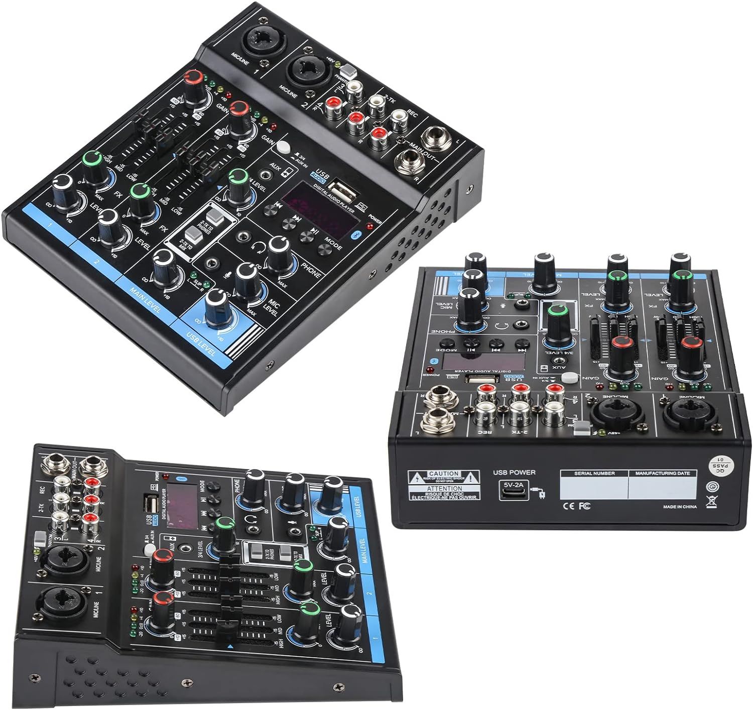 Channel,　Mixer　Mixer　for　Channel,　DJ　With　Mixing　Console　Board　Streaming.　Audio　Sounds　Mixer　Usb
