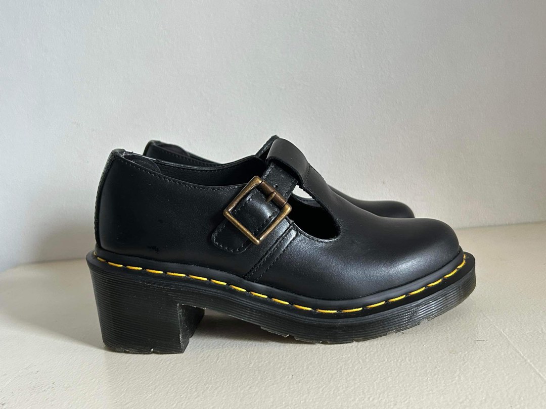 Authentic Dr. Martens Sophia Mary Jane - Black, Women's Fashion