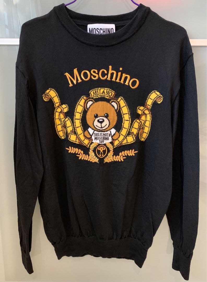 Pullover moschino sale