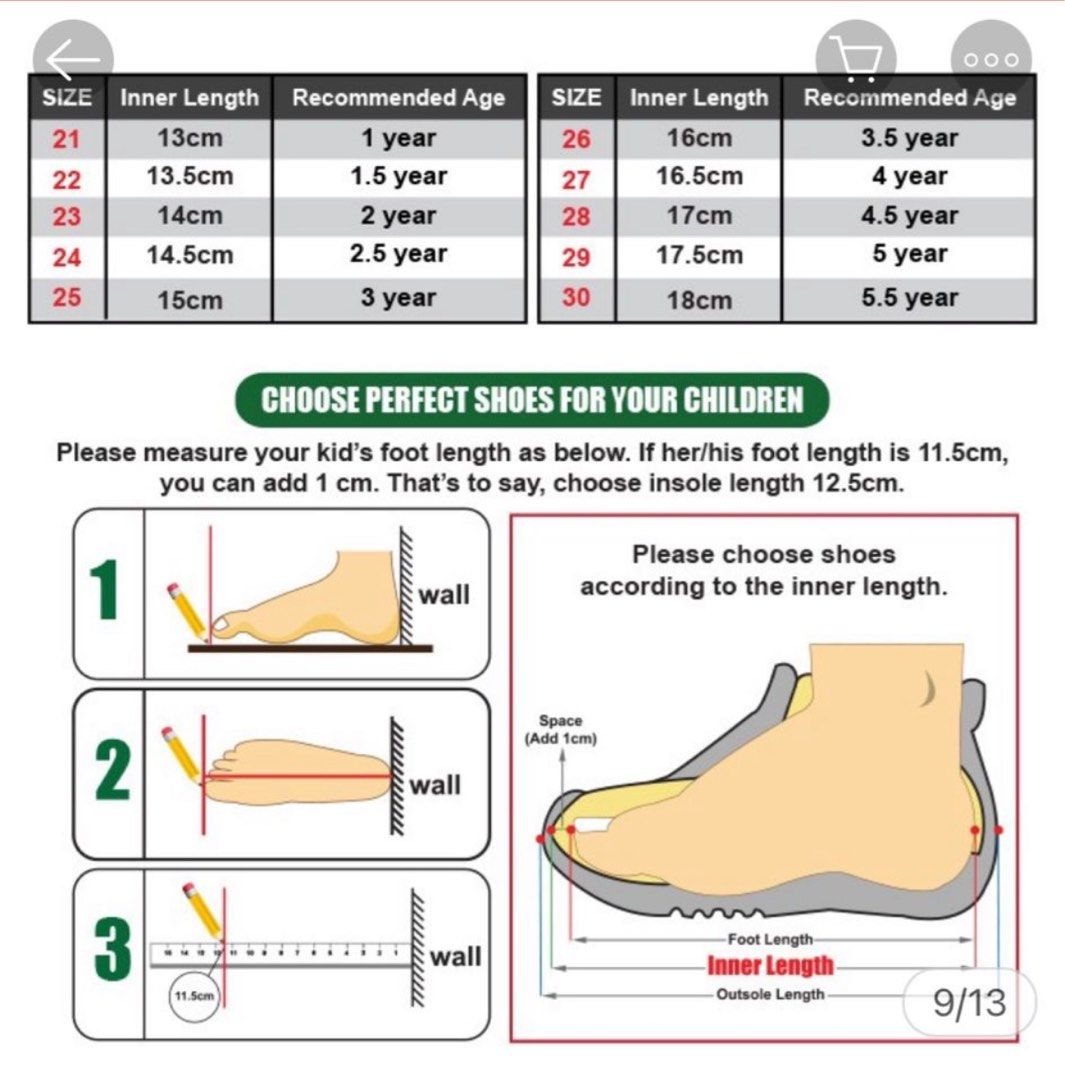 Girls shoes size 1.5 online