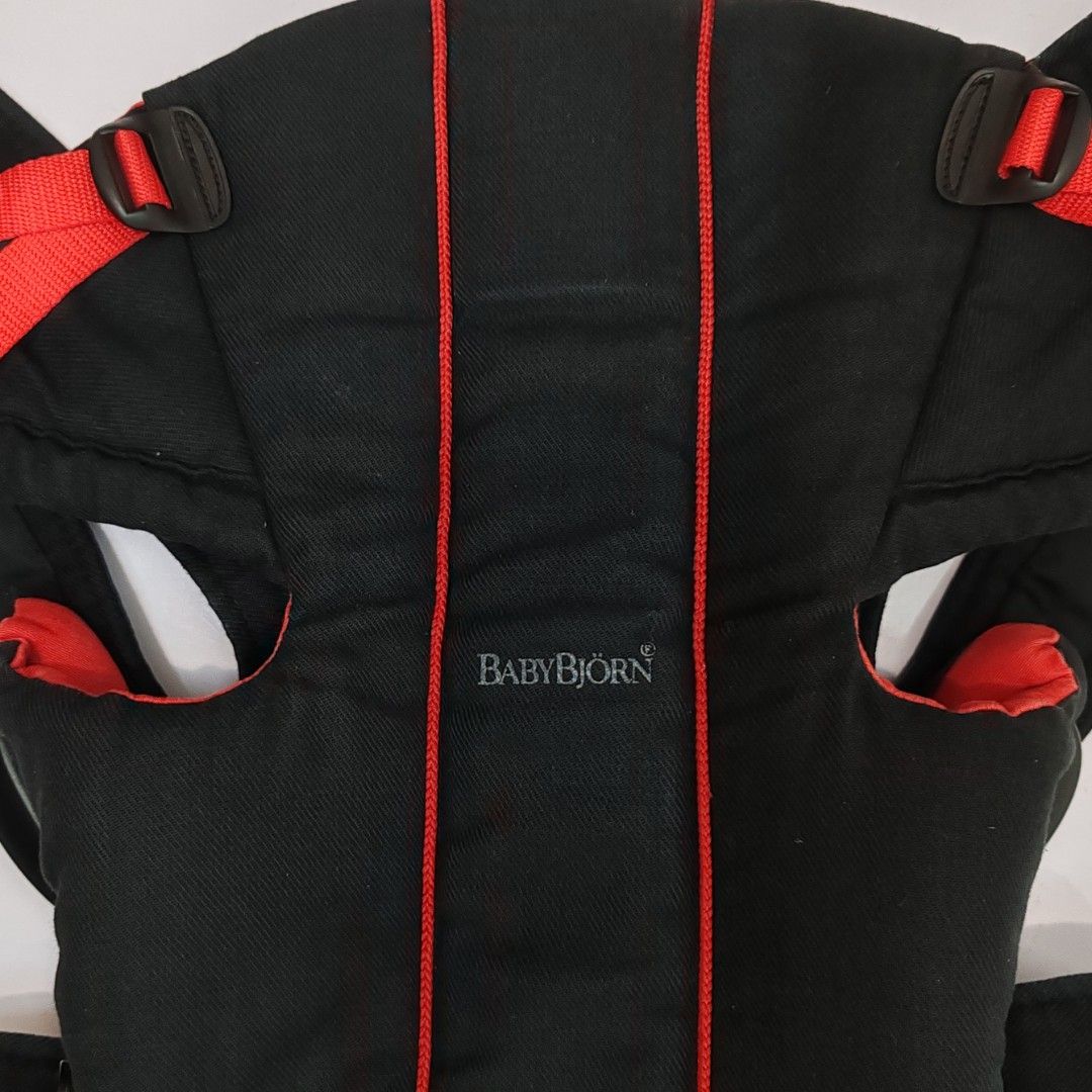 Babybjorn Original Baby Carrier Black Red