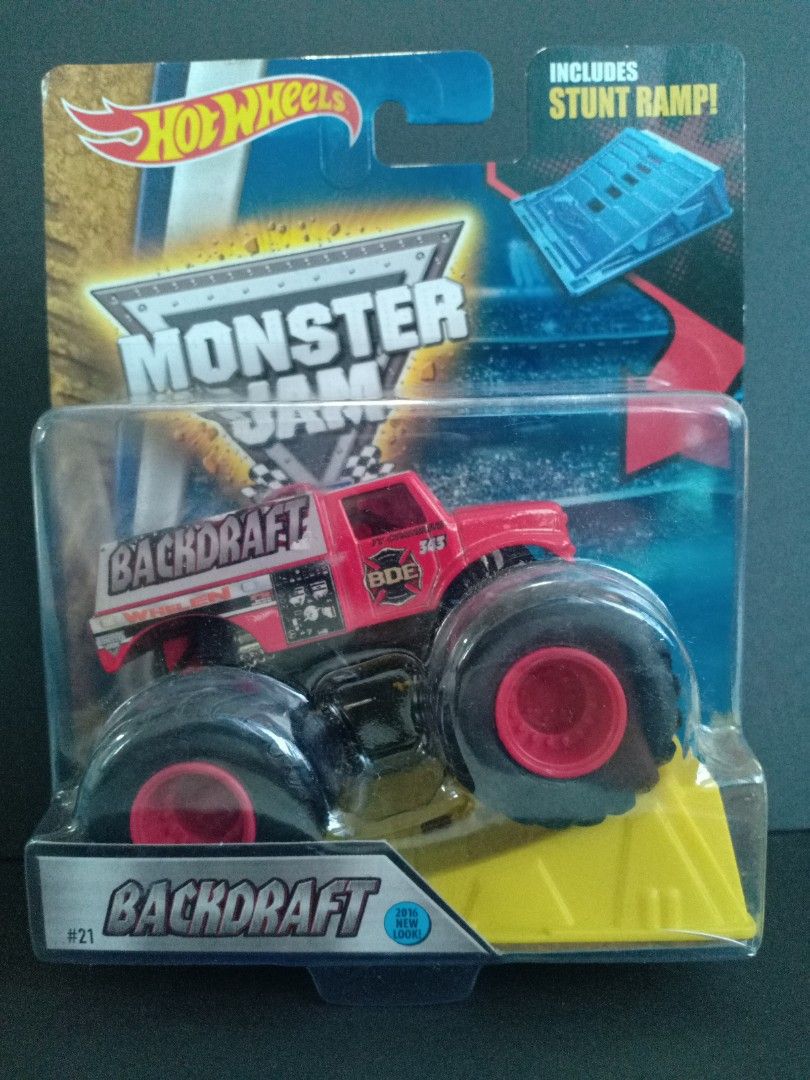 Backdraft monster truck toy cheap