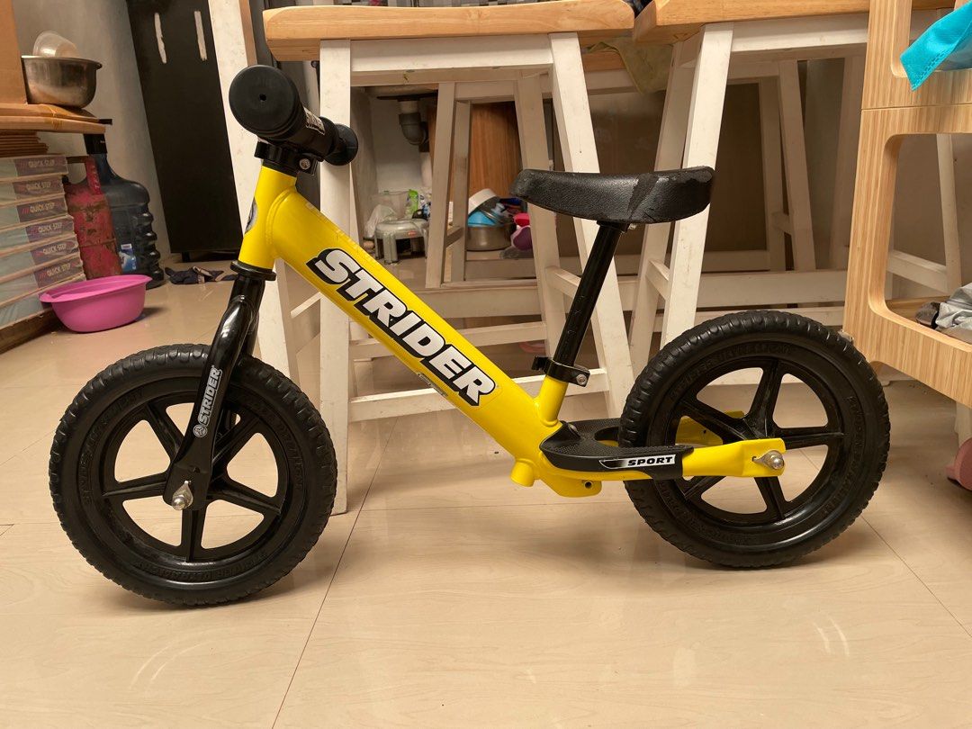 Balance Bike Strider 12 Sport Sepeda Anak Bayi Anak Mainan