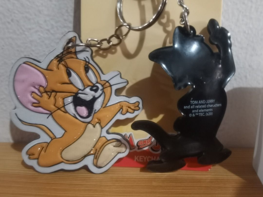 Bandai - Tom and Jerry - Tom Keychain, Women's Fashion, Jewelry ...