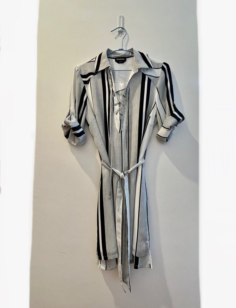 Bebe 2025 striped dress
