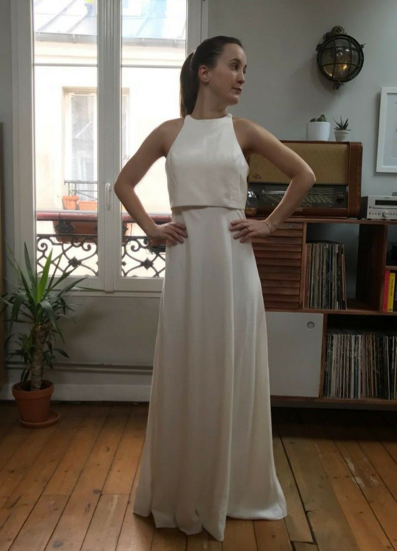 Bhldn iva shop crepe maxi