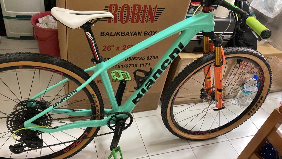 Bianchi carbon mtb clearance