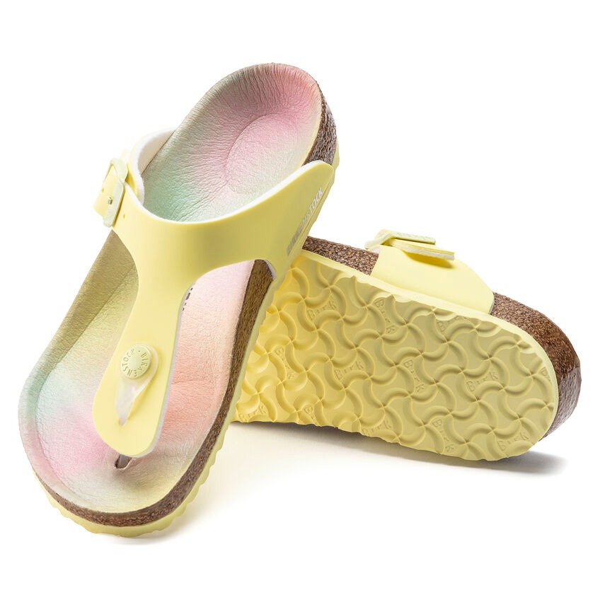 Birkenstock gizeh ombre pearl silver orchid discount