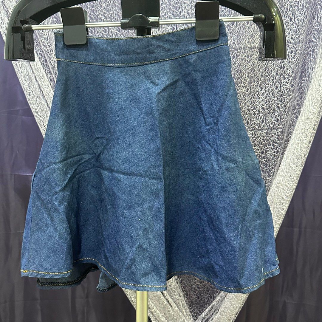 Blue 73 best sale denim skirt