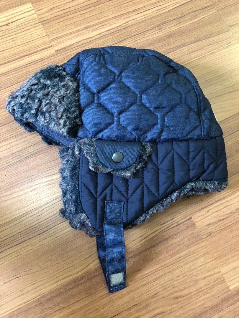 Boys navy trapper hotsell hat