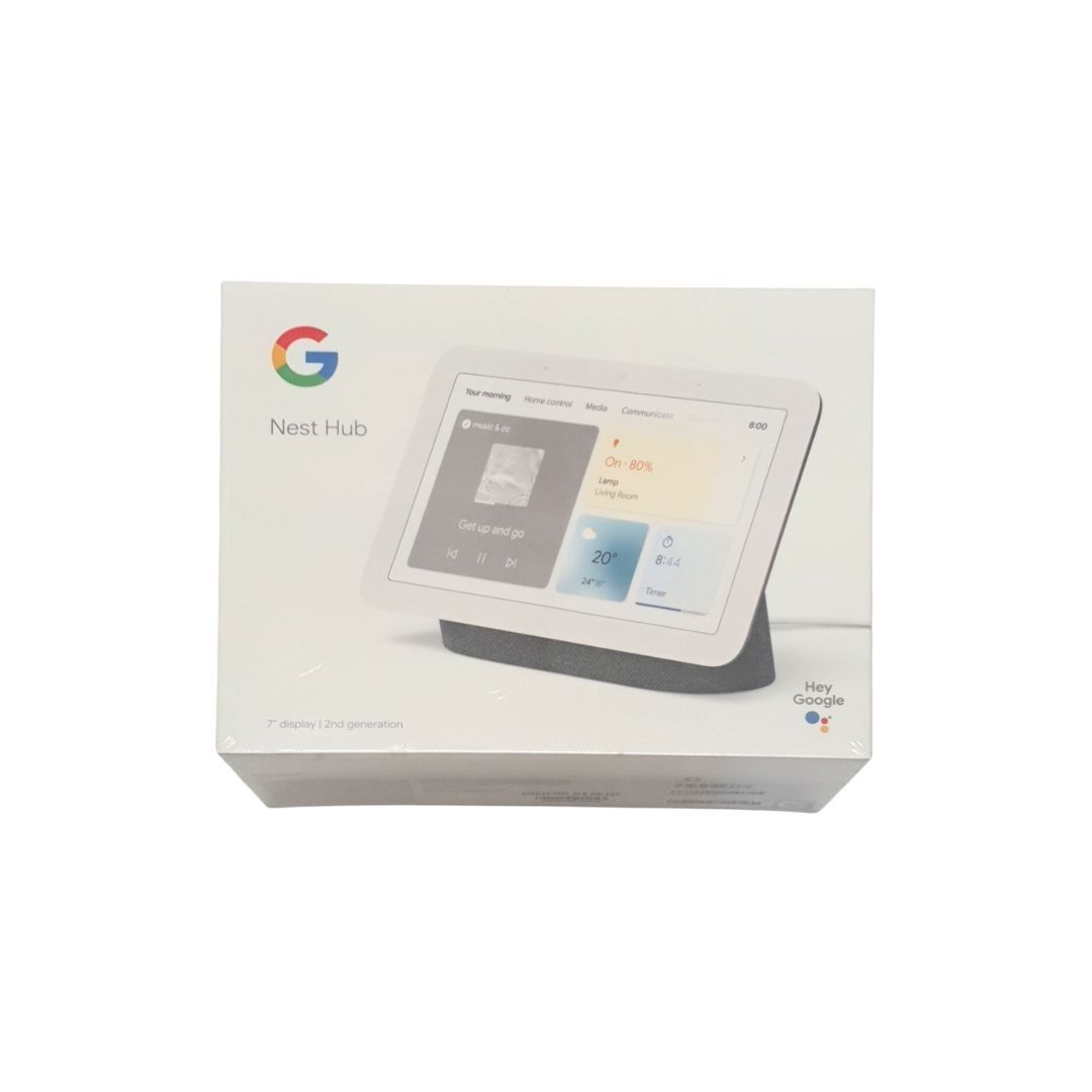 Google nest hub box top