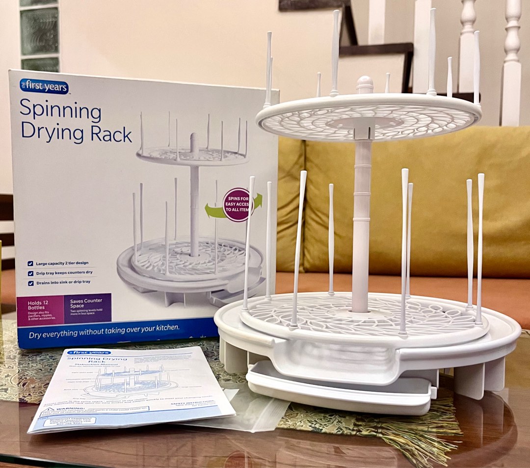 Spinning sales drying rack