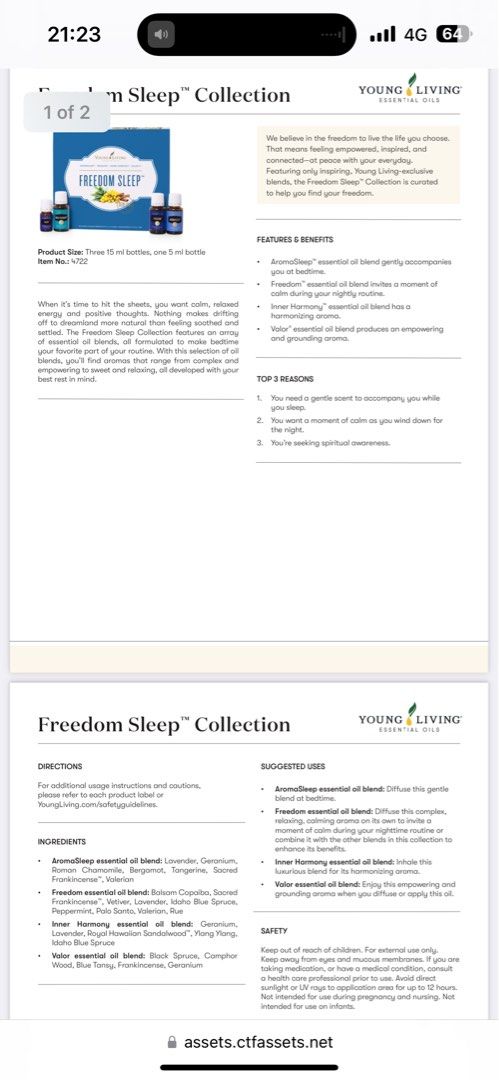 Freedom™ Essential Oil Blend