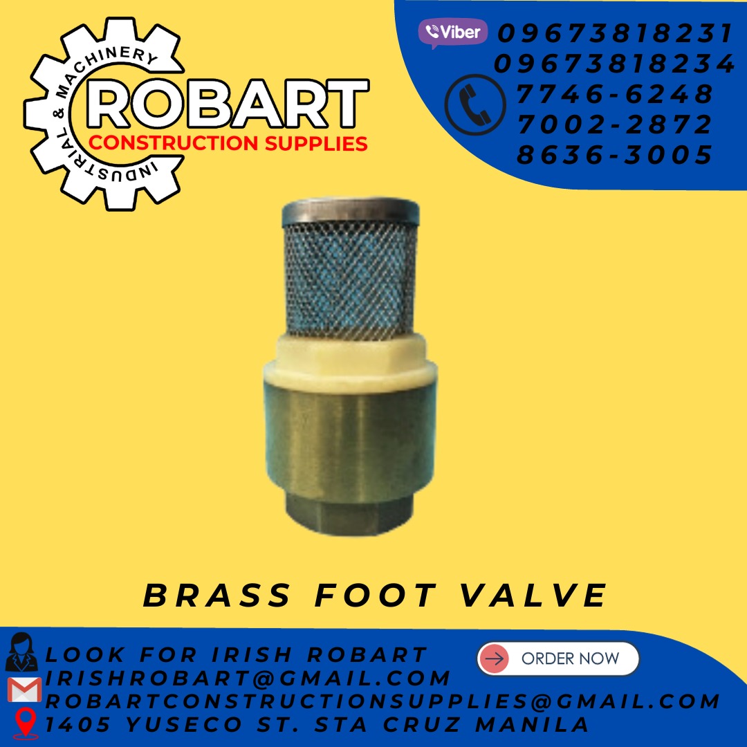 brass foot valve, Commercial & Industrial, Construction Tools