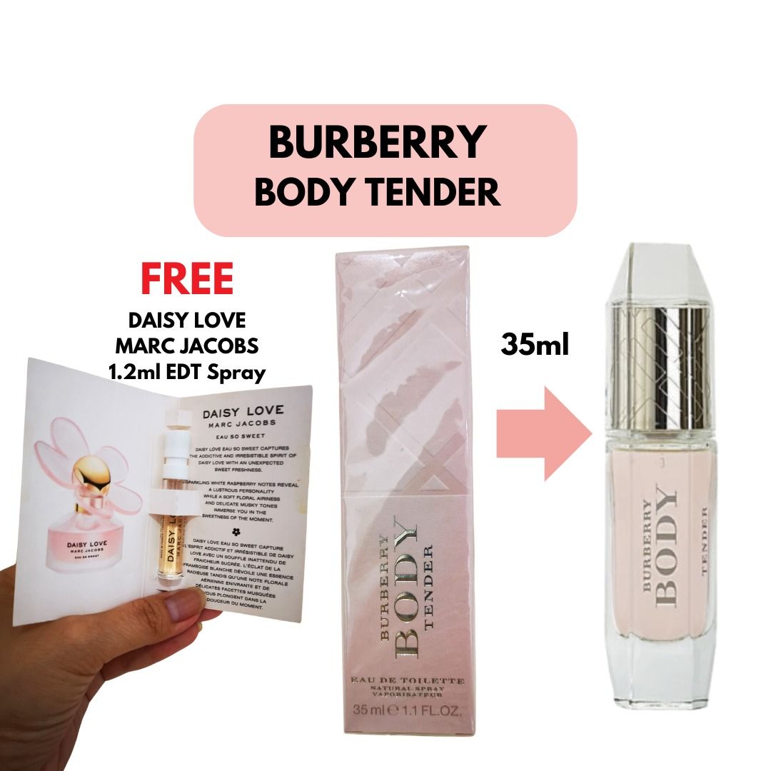 Burberry body tender 35ml new arrivals
