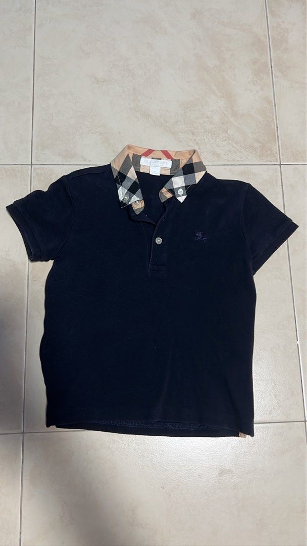 Burberry polo on sale kids sale