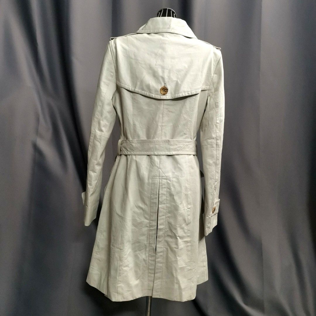 Burberry lambskin trench on sale coat